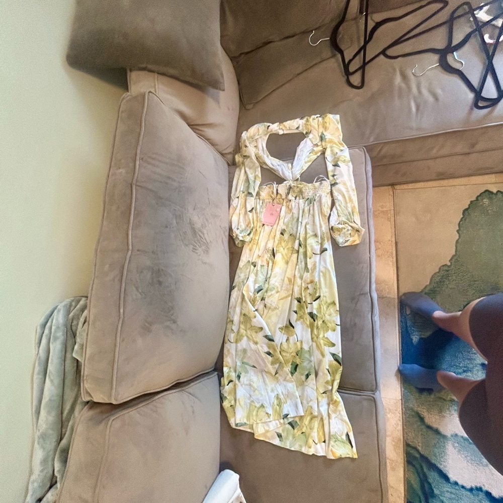 NWT Hello Molly RELENTLESSLY BEAUTIFUL MAXI DRESS, Sz 10 - Picture 5 of 5